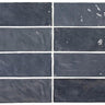 La Riviera Blue Reef Ceramic Subway Tile 2.5x8"