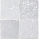 La Riviera Lavanda Blue Glazed Ceramic Square Tile 5x5