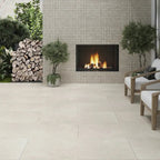 Lithia Beige Quartzite Look Porcelain Tile 24x48 | Tile Club