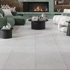 Lithia White Quartzite Look Porcelain Tile 24x48 | Tile Club
