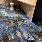 Luminosa Blue Large Format Porcelain Tile 24x48 | Tile Club