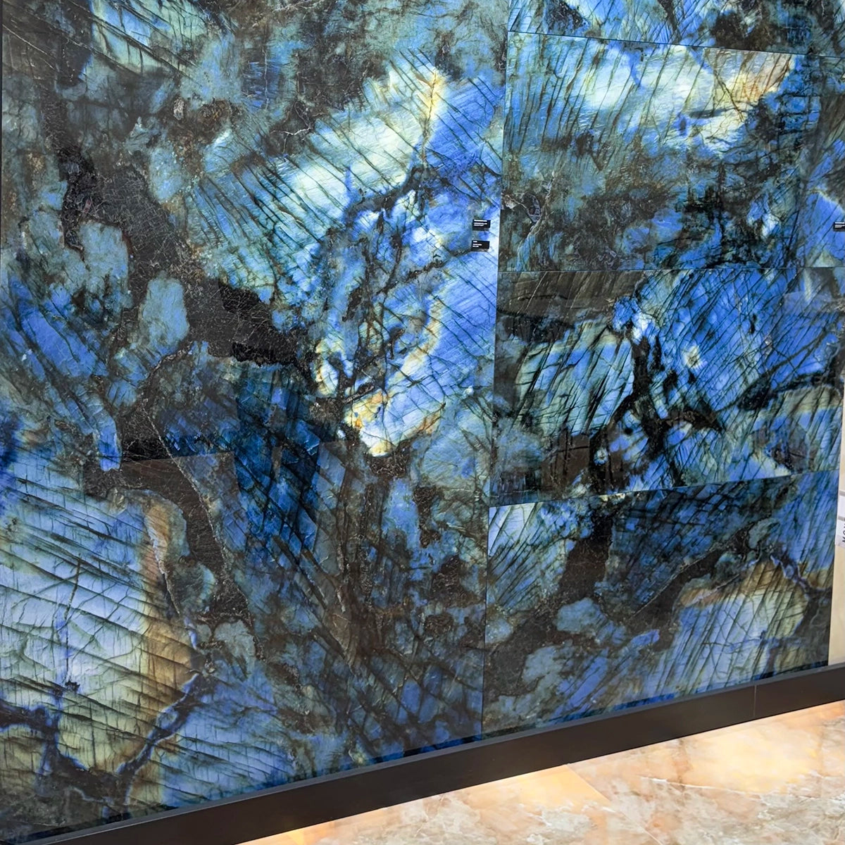 Luminosa Blue Large Format Porcelain Tile 24x48 | Tile Club