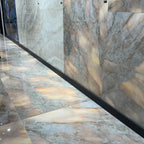 Luminosa Bronze Large Format Porcelain Tile 24x48 | Tile Club