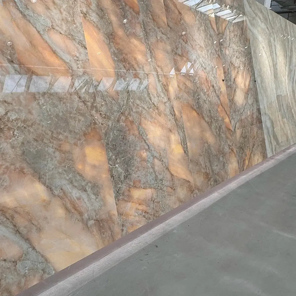 Luminosa Bronze Large Format Porcelain Tile 24x48 | Tile Club