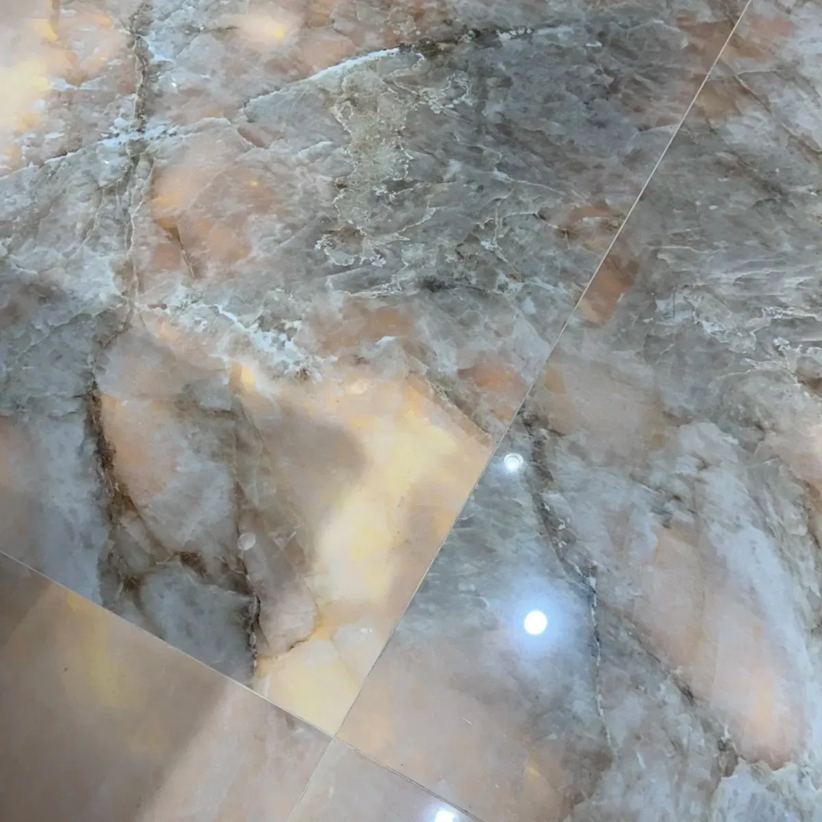 Luminosa Bronze Large Format Porcelain Tile 24x48 | Tile Club