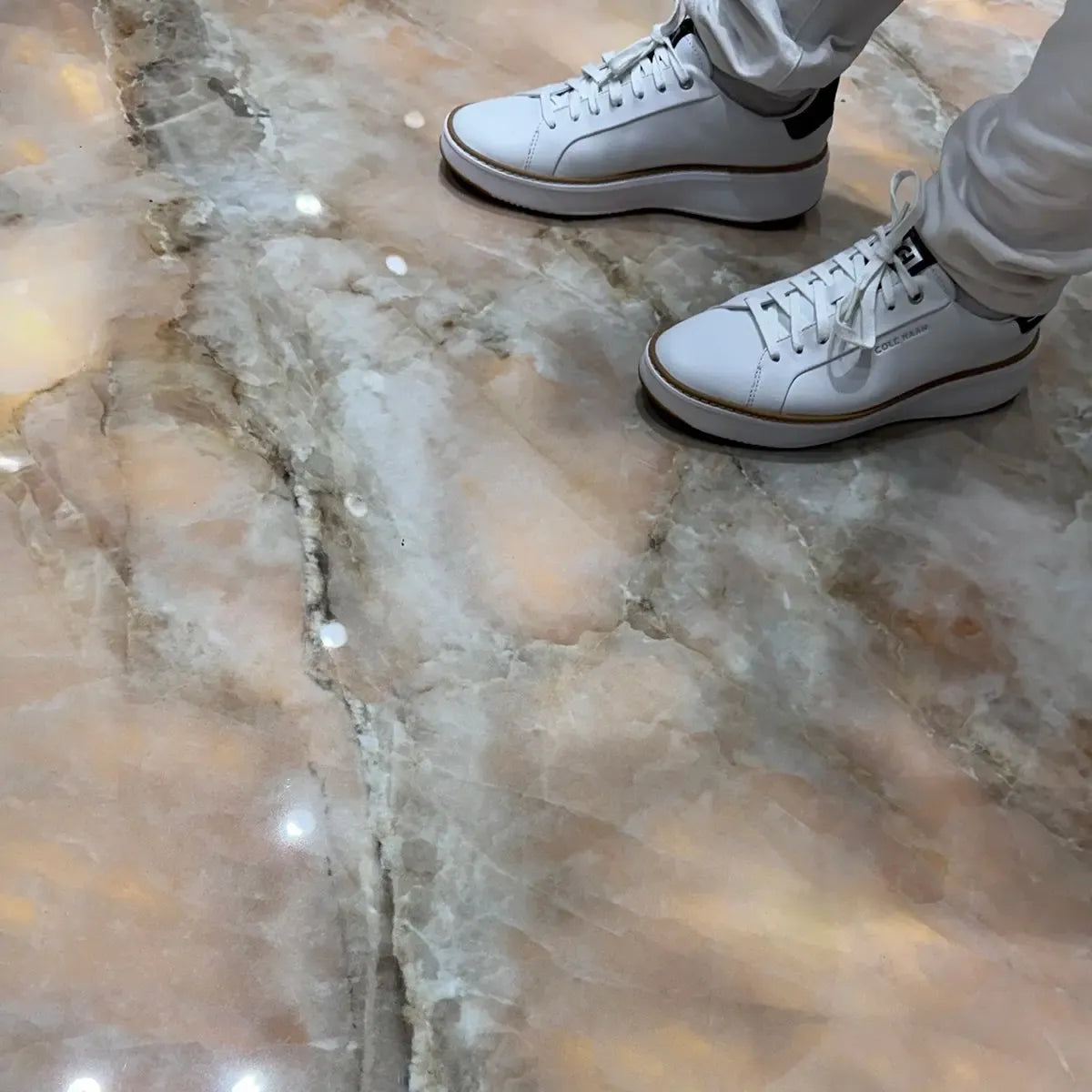 Luminosa Bronze Large Format Porcelain Tile 24x48 | Tile Club