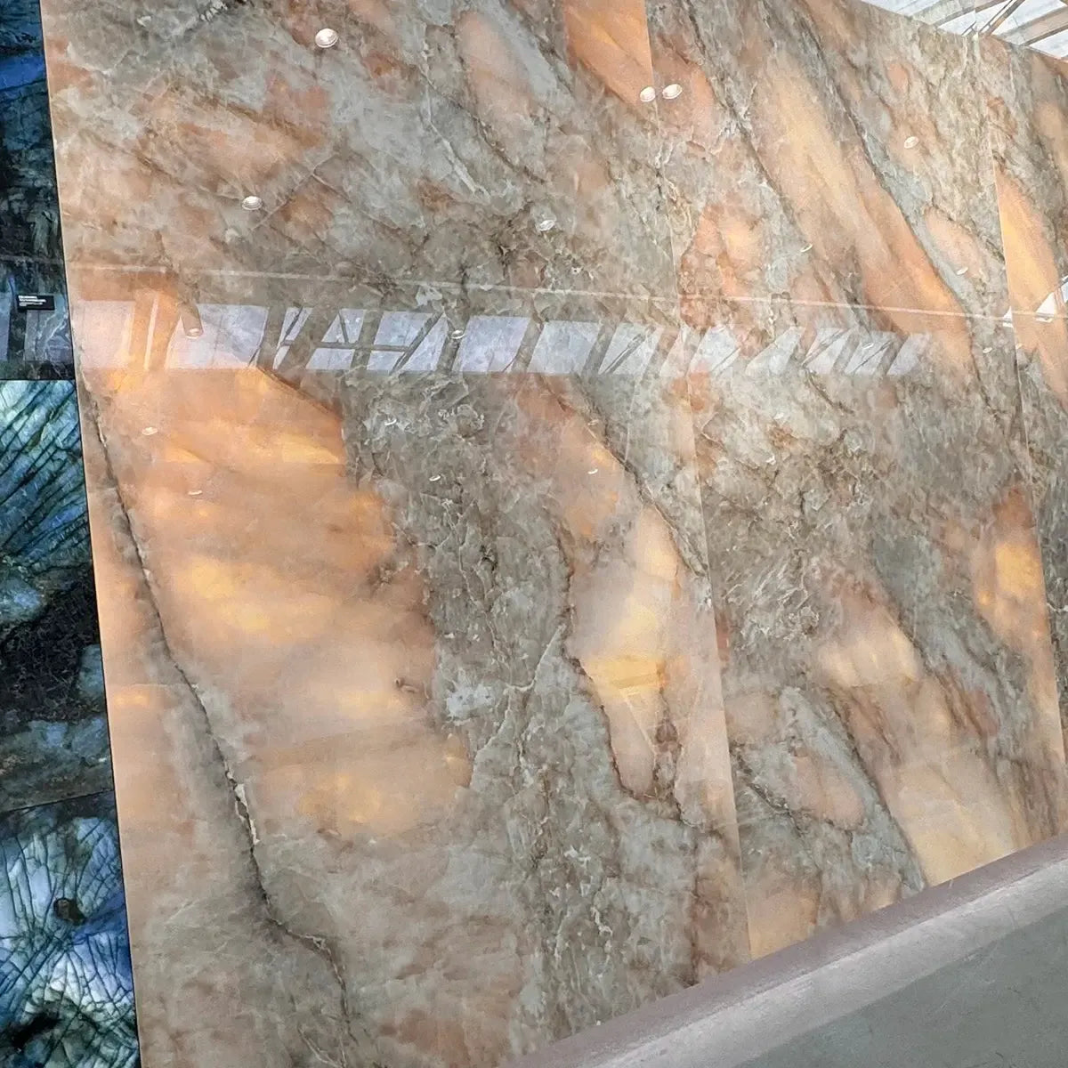 Luminosa Bronze Large Format Porcelain Tile 24x48 | Tile Club