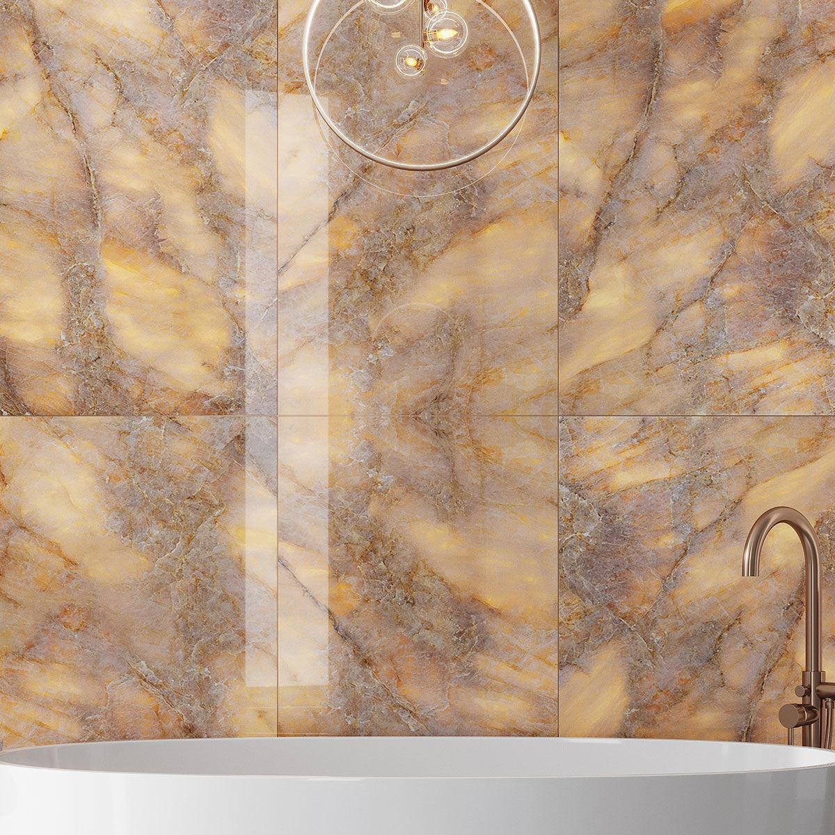 Luminosa Sunset Large Format Porcelain Tile 24x48 | Tile Club