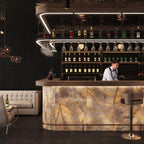 Luminosa Bronze Large Format Porcelain Tile 24x48 | Tile Club