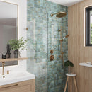 Luna Arc Sky 4x4 Ceramic Square Tile | Tile Club