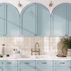 Luna White 4x4 Ceramic Square Tile | Tile Club