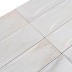 Luna Arc White 2.5x8 Ceramic Subway Tile | Tile Club