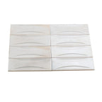 Luna Arc White 2.5x8 Ceramic Subway Tile | Tile Club