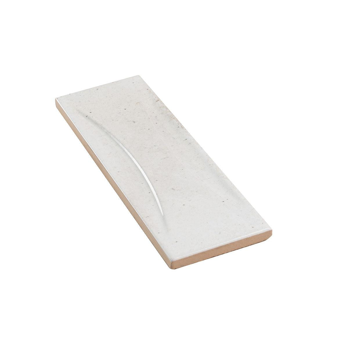 Luna Arc White 2.5x8 Ceramic Subway Tile | Tile Club