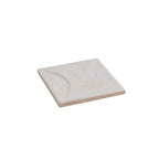 Luna Arc White 4x4 Ceramic Square Tile | Tile Club
