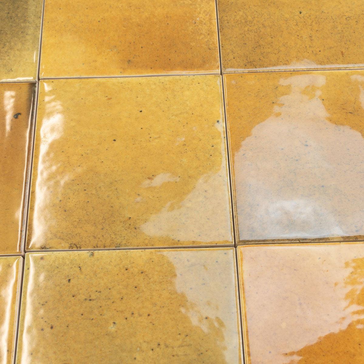 Luna Caramel 4x4 Ceramic Square Tile | Tile Club