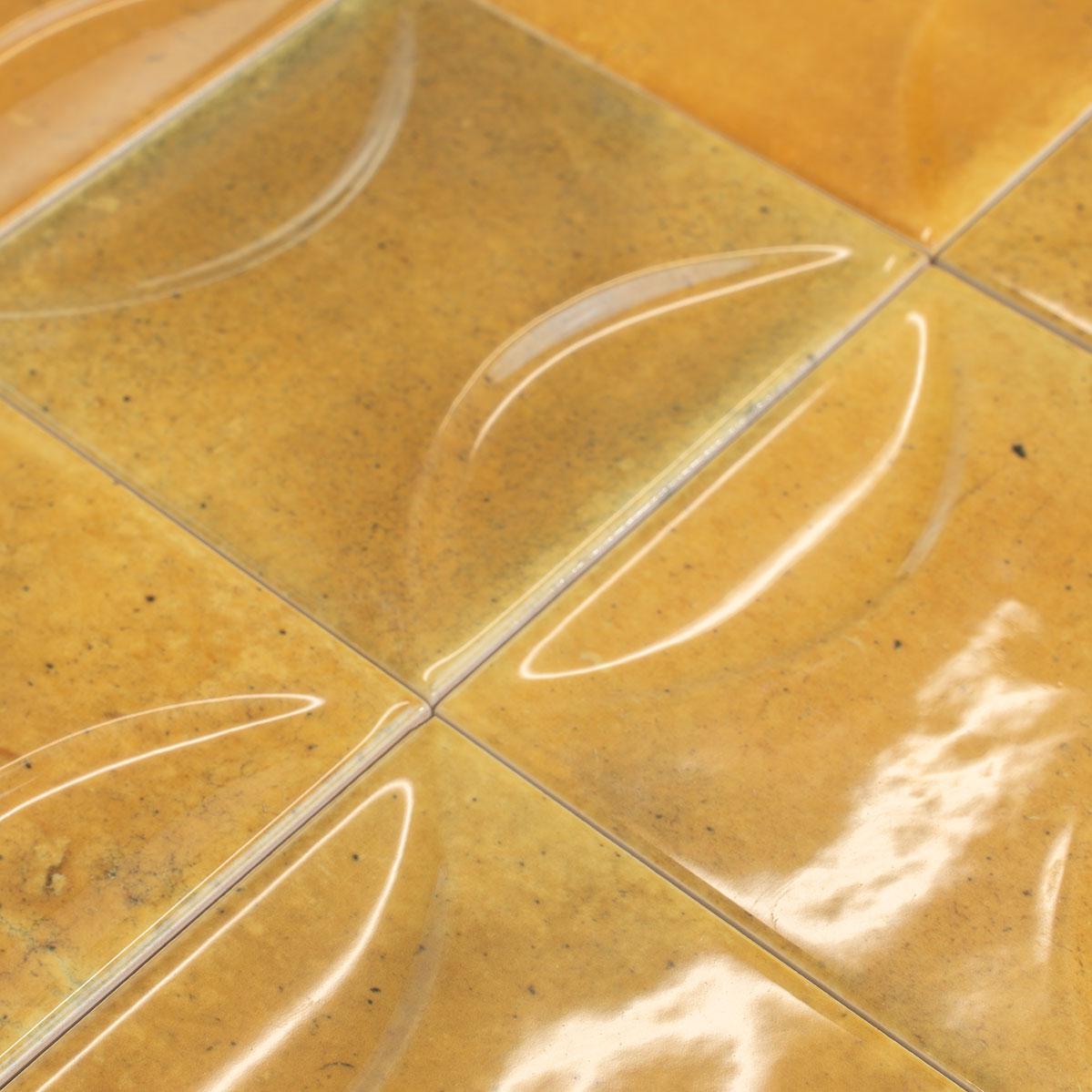 Luna Arc Caramel 4x4 Ceramic Square Tile | Tile Club