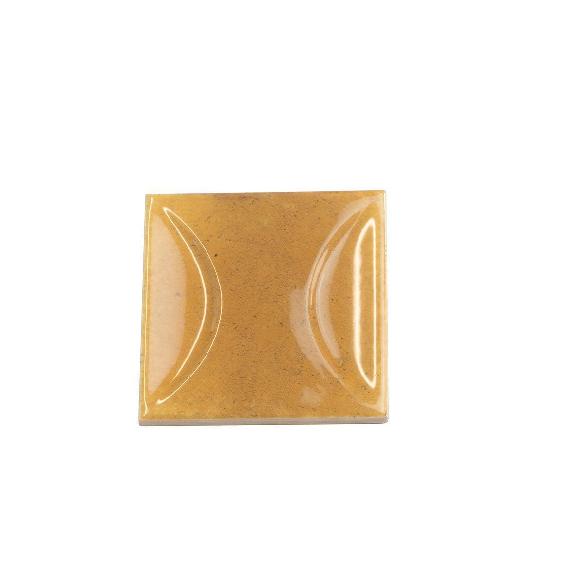 Luna Arc Caramel 4x4 Ceramic Square Tile | Tile Club