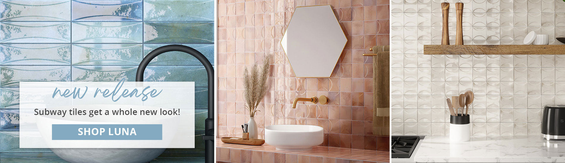 Subway tiles get a whole new look