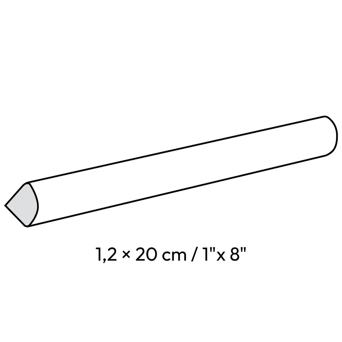 Luna Caramel Pencil Trim | Tile Club