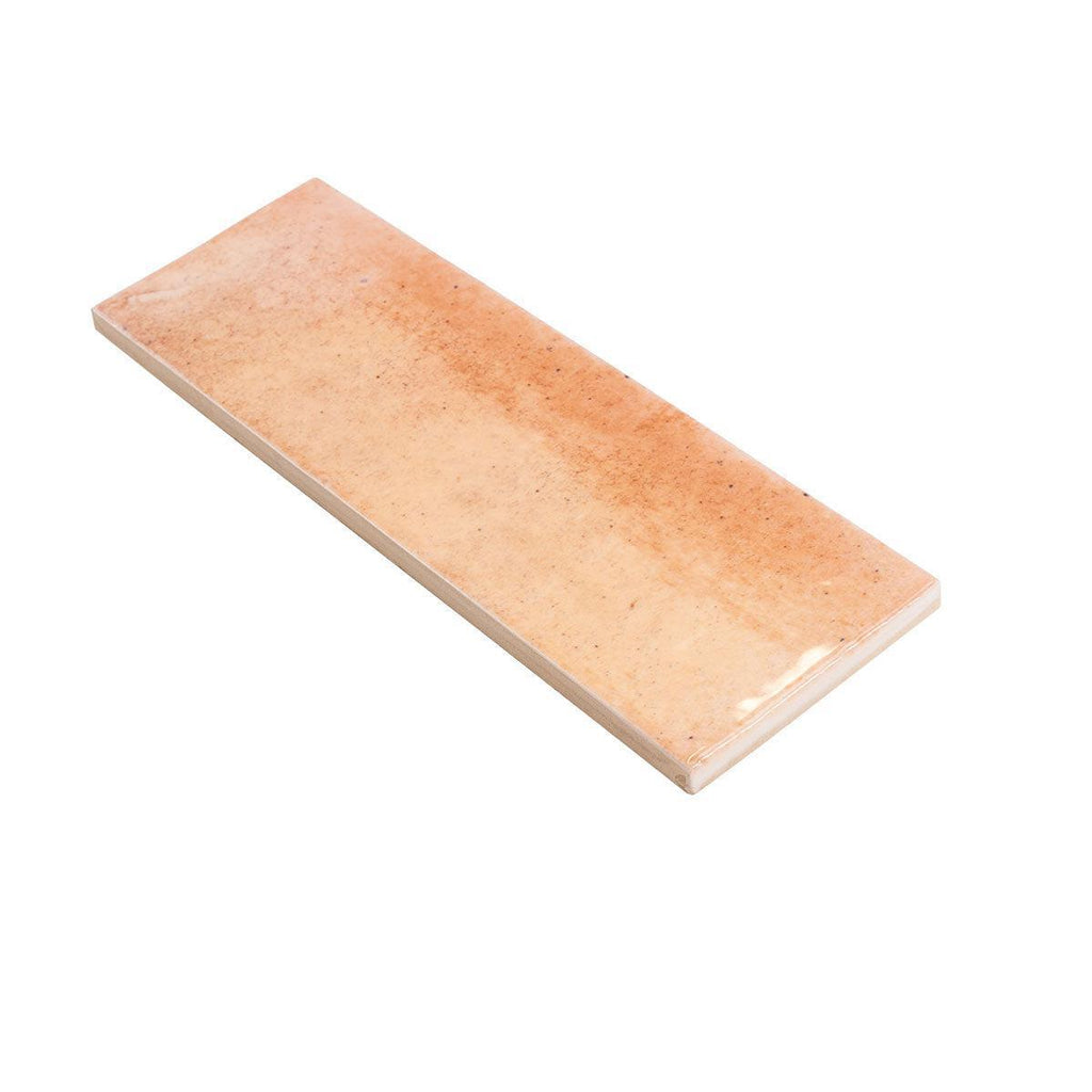 Luna Pink 2.5x8 Ceramic Subway Tile | Tile Club