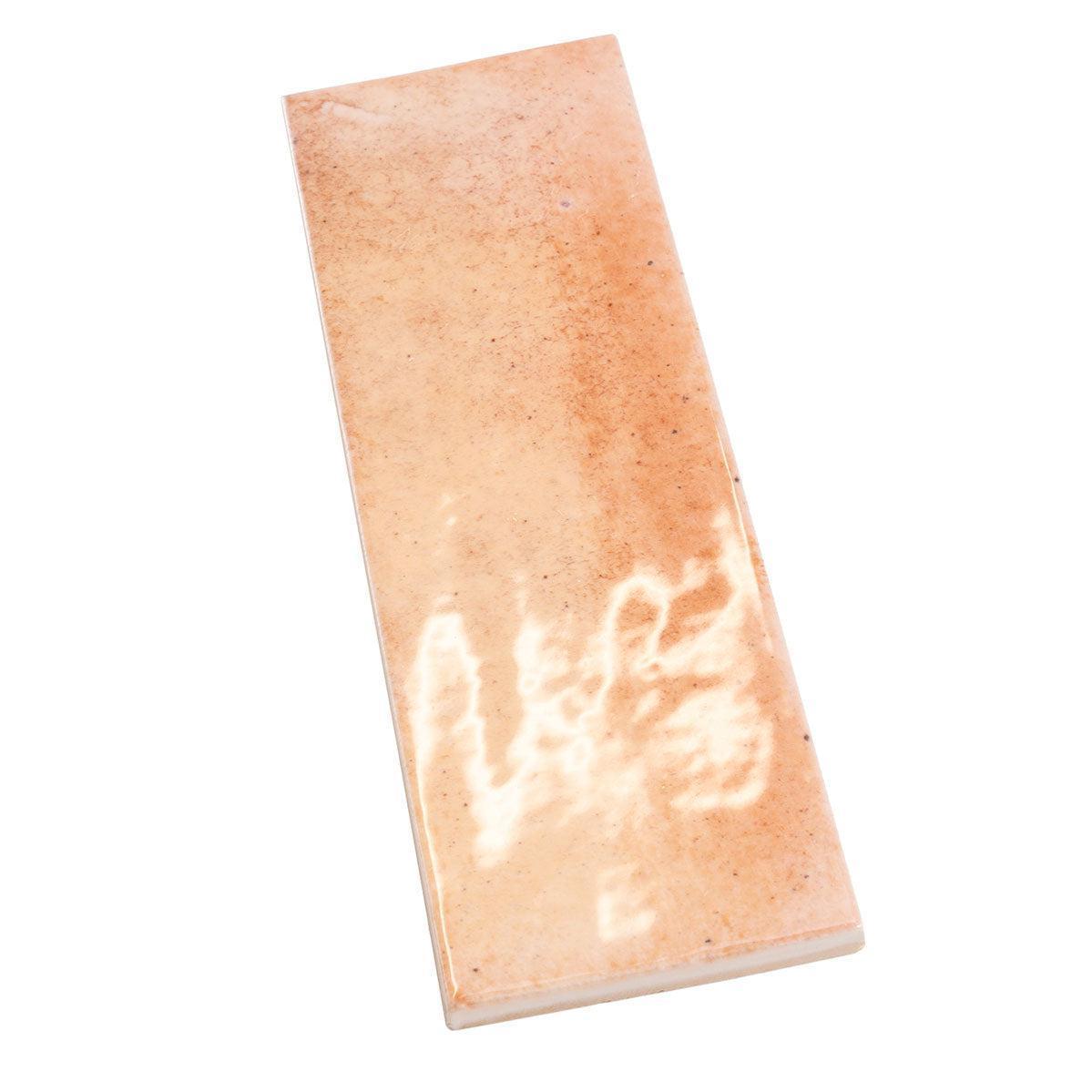 Luna Pink 2.5x8 Ceramic Subway Tile | Tile Club