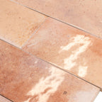 Luna Pink 2.5x8 Ceramic Subway Tile | Tile Club