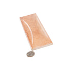 Luna Arc Pink 2.5x8 Ceramic Subway Tile | Tile Club