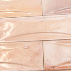 Luna Arc Pink 2.5x8 Ceramic Subway Tile | Tile Club