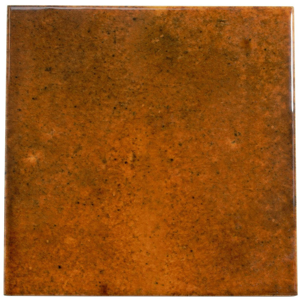 Luna Red 4x4 Ceramic Square Tile | Tile Club
