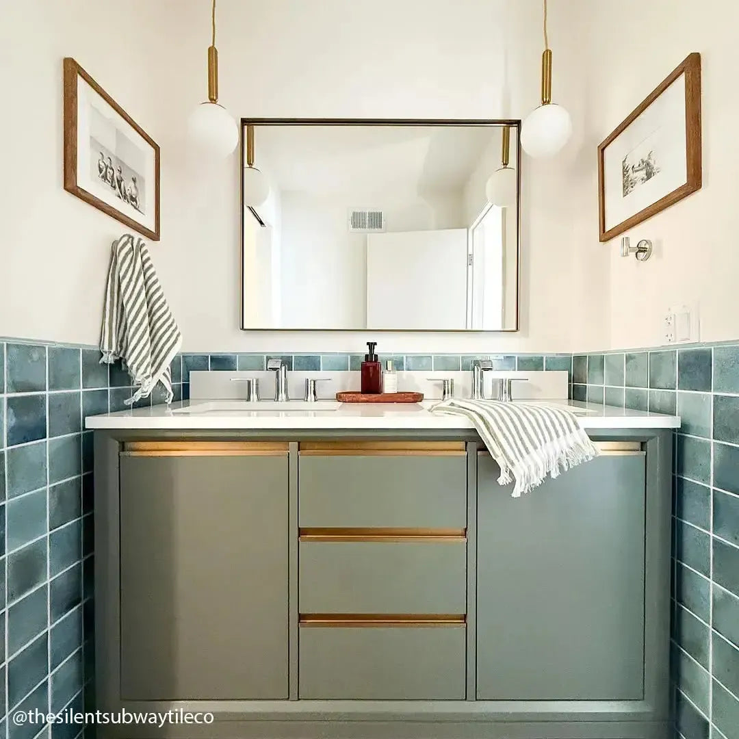 Luna Sky 4x4 Ceramic Square Tile | Tile Club