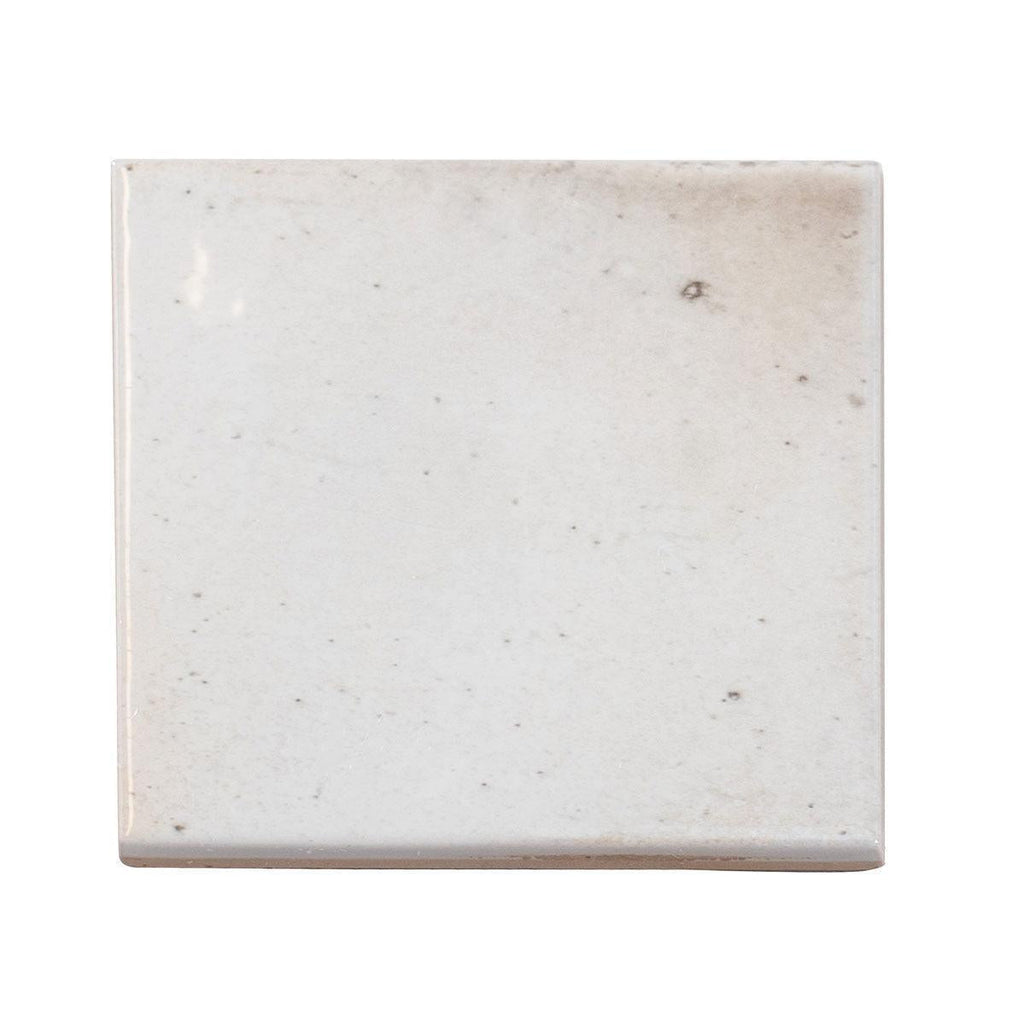Luna White 4x4 Ceramic Square Tile | Tile Club