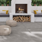 Gray Porcelain Hexagan Patio Floor Tile