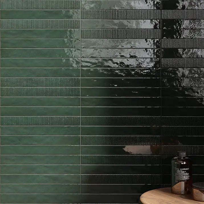 Malden Bosque Gloss Ceramic Tile 2"x17" | Tile Club