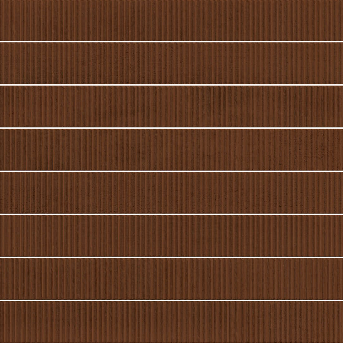 Malden Ridged Canyon Gloss Ceramic Tile 2"x17" | Tile Club