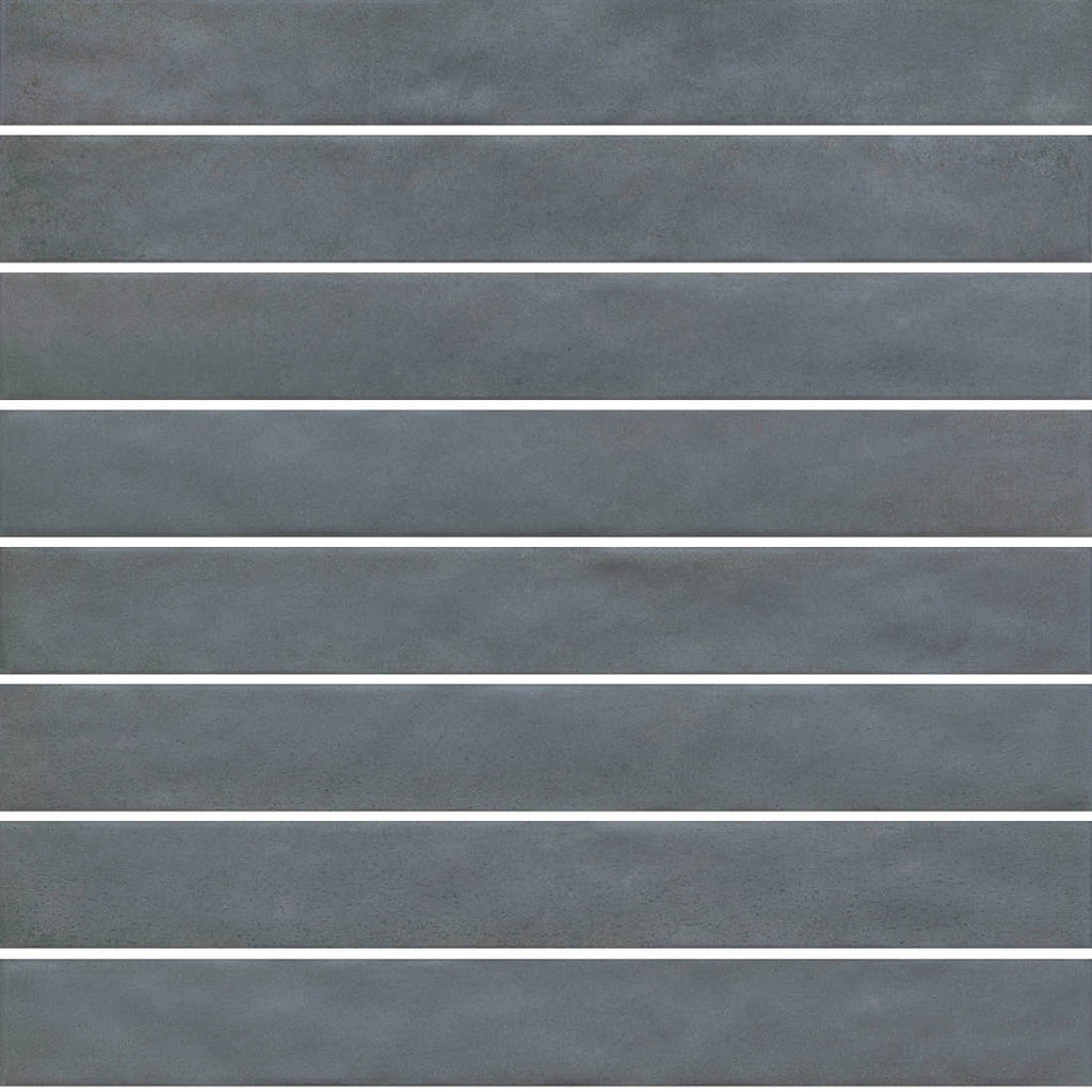 Malden Denim Gloss Ceramic Tile 2"x17" | Tile Club
