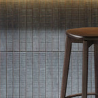 Malden Ridged Denim Gloss Ceramic Tile 2"x17" | Tile Club