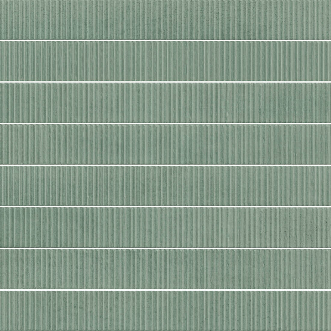 Malden Ridged Erva Gloss Ceramic Tile 2"x17" | Tile Club