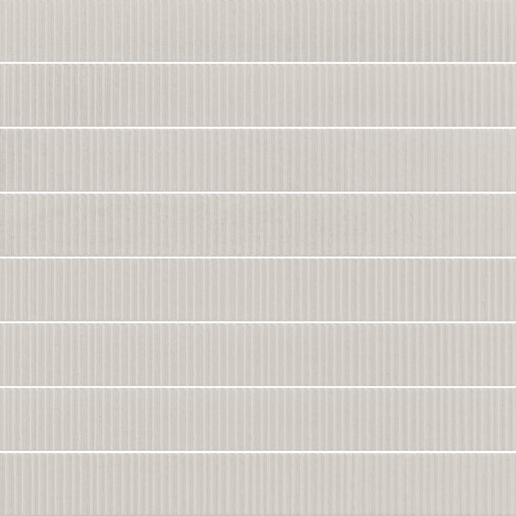 Malden Ridged Ostra Gloss Ceramic Tile 2"x17" | Tile Club