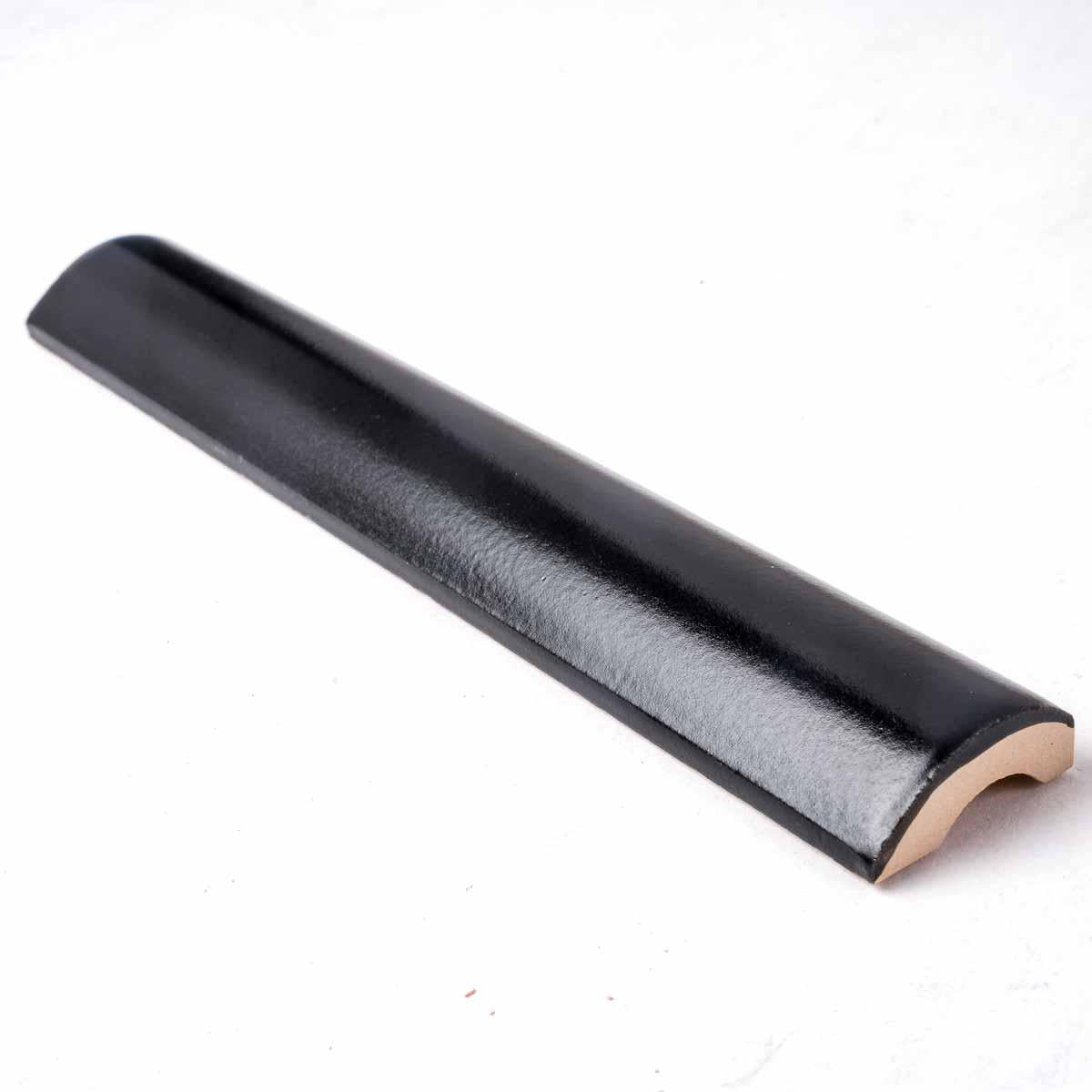 Pencil Bullnose Mallorca Black | Tile Club