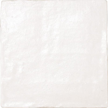 Mallorca White Ceramic Tile 4x4