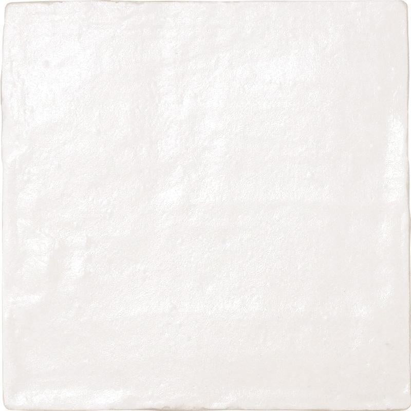 Mallorca White Ceramic Tile 4x4 Sample