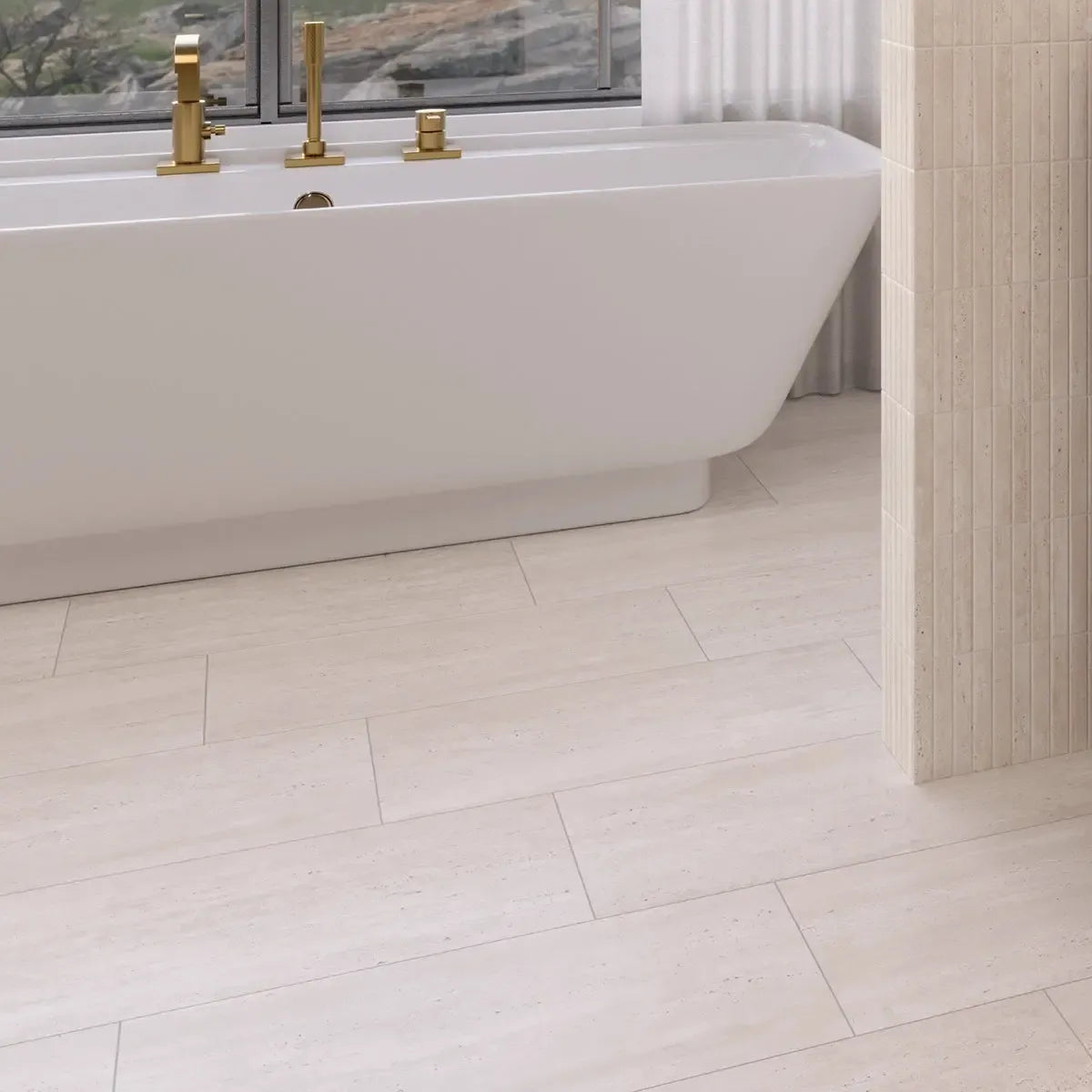 Mammoth Bone Stone Look Porcelain Tile 12" x 24 | Tile Club
