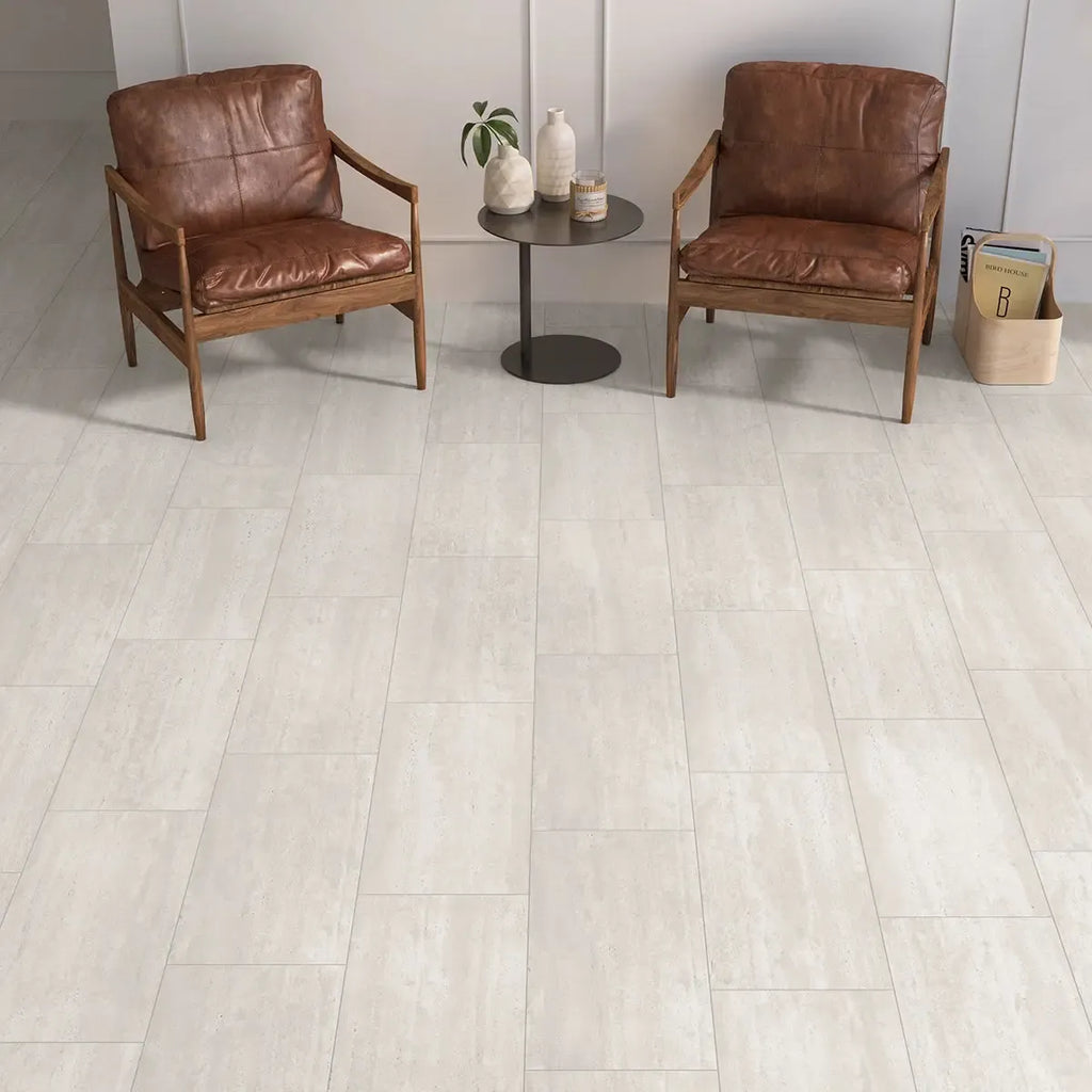 Mammoth Silver Stone Look Porcelain Tile 12" x 24 | Tile Club