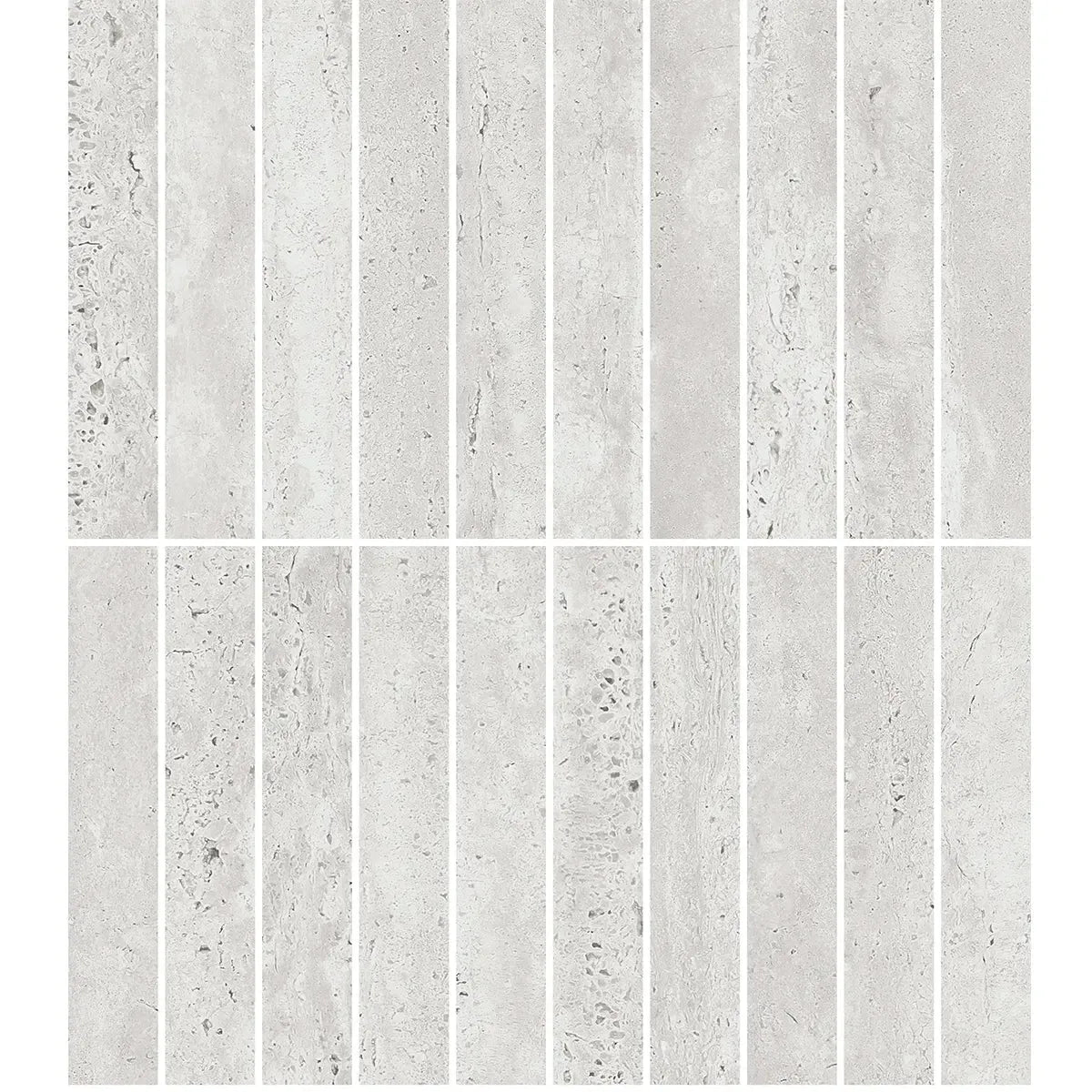 Mammoth Silver KitKat Stone Look Ceramic Tile | Tile Club