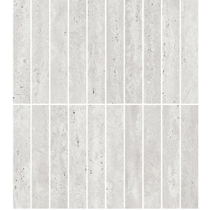 Mammoth Silver KitKat Stone Look Ceramic Tile Sample | Tile Club