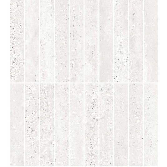 Mammoth White KitKat Stone Look Ceramic Tile | Tile Club