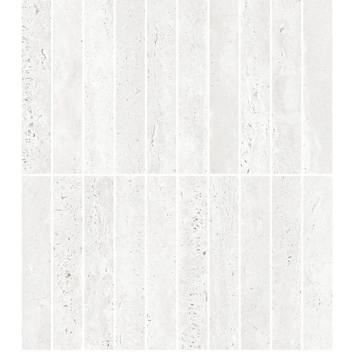 Mammoth White KitKat Stone Look Ceramic Tile | Tile Club