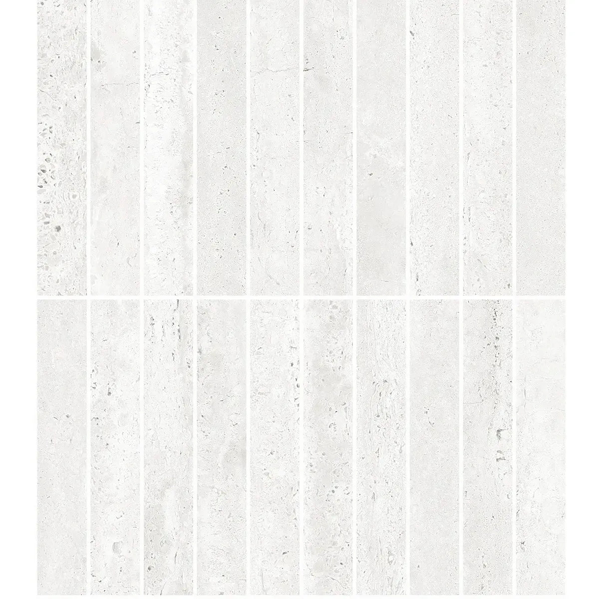 Mammoth White KitKat Stone Look Ceramic Tile | Tile Club