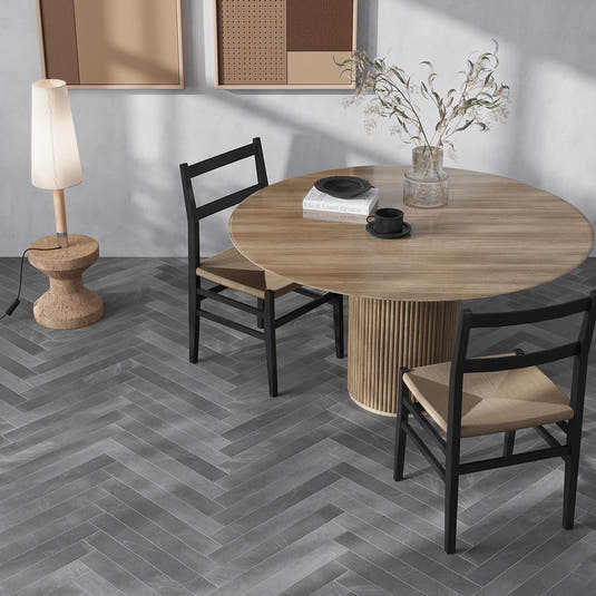 Marmatto Charcoal Gray Porcelain Subway Tile 3x24 | Tile Club
